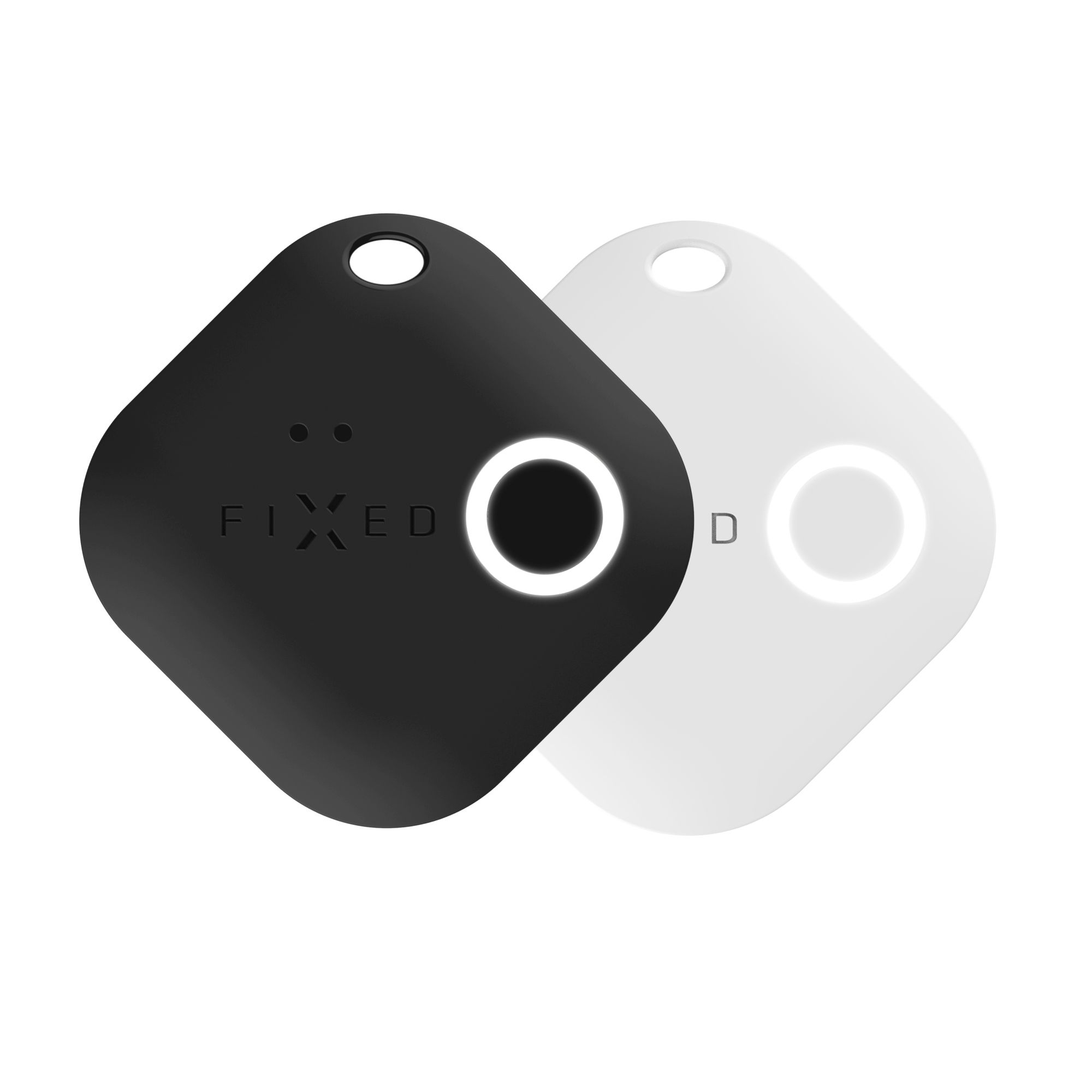 FIXED Smart tracker Smile s motion senzorem, DUO PACK - černý + bílý