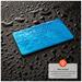 Fixed Smart tracker Tag Card s podporou Find My, bezdrátové nabíjení, modrý