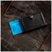 Fixed Smart tracker Tag Card s podporou Find My, bezdrátové nabíjení, modrý