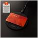 Fixed Smart tracker Tag Card s podporou Find My, bezdrátové nabíjení, oranžový