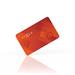 Fixed Smart tracker Tag Card s podporou Find My, bezdrátové nabíjení, oranžový