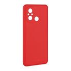 Fixed Zadní pogumovaný kryt Story pro Xiaomi Redmi 12C, červený