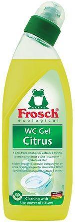 Frosch WC čistící gel, citrus, 750 ml