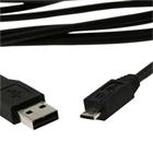 GEMBIRD Kabel USB A Male/Micro B Male 2.0, 50cm, Black High Quality