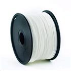 GEMBIRD, Tisková struna (filament), ABS, 1,75mm, 1kg, bílá