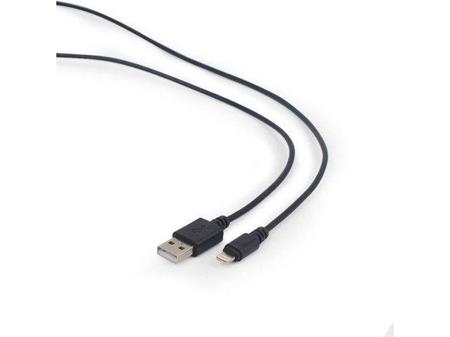 GEMBIRD USB 2.0 Lightning (IP5 a vyšší) nabíjecí a synchronizacní kabel, 2m, černý