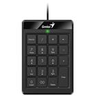 Genius NumPad 110/ Drátová/ USB/ slim design/ černá