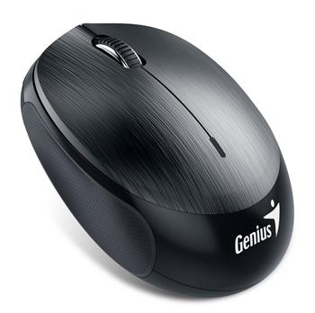 Genius NX-9000BT myš, bluetooth 4.0, 1200dpi, USB, kovově šedá, dobíjecí baterie
