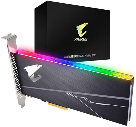 Gigabyte Aorus RGB AIC NVMe SSD - 512GB SSD