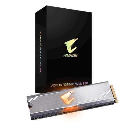 Gigabyte Aorus RGB M.2 NVMe SSD - 256GB SSD
