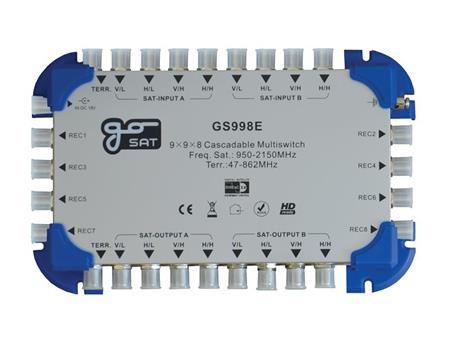GoSAT Satelitní multipřepínač GS998E