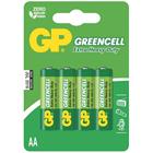 GP 15G Baterie Greencell R6 (AA, tužka), blistr 4 ks