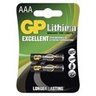 GP baterie lithiová HR03 (AAA), blistr 2 ks