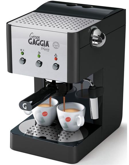 GRAN GAGGIA DELUXE BLACK - pákový domácí kávovar