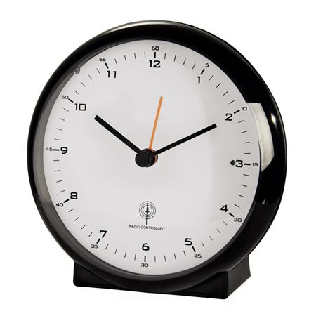 Hama elegance Pro Radio Controlled Alarm Clock, black