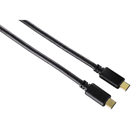 Hama kabel USB-C 2.0 typ C vidlice - C vidlice, 0,75 m