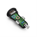 Hama set rychlá USB nabíječka do vozidla Quick Charge 3.0, 19,5 W + kabel USB A-C 1,5 m