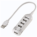 Hama USB 2.0 HUB 1:4, bílý