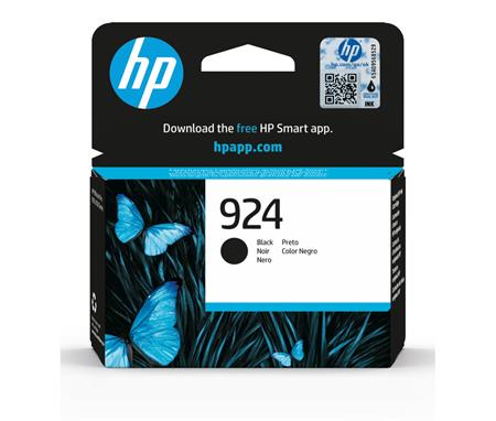 HP 924 BlackOriginal Ink ; 4K0U6NE#CE1