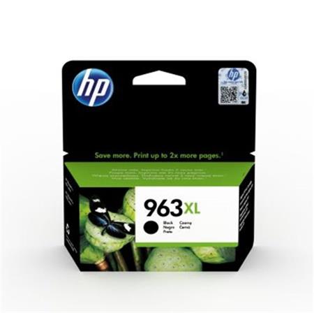 HP 963XL (3JA30AE, černá velká) - inkoust pro HP OfficeJet Pro 9010, 9013, 9020, 2 000 stran