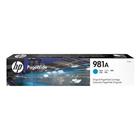 HP 981A (J3M68A, azurová) - inkoust pro HP PageWide Enterprise Color MFP 586; PageWide Managed Color E55650, 6.000str.