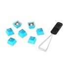 HP HyperX Rubber Keycaps - Gaming Accessory Kit - Blue (US Layout)