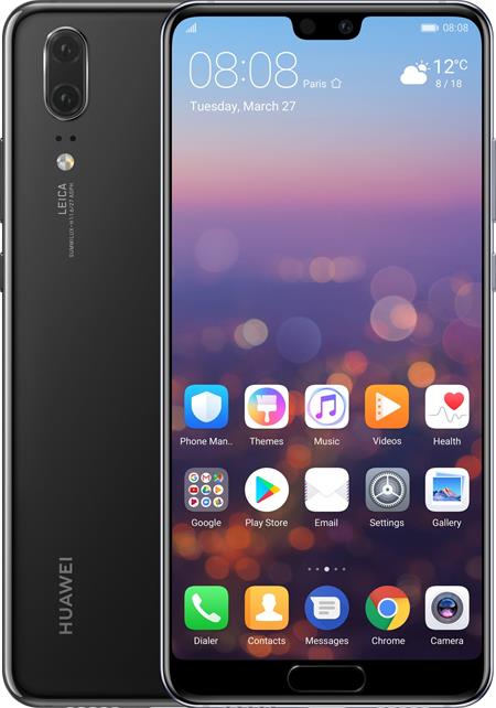 Huawei P20 Dual SIM, černý