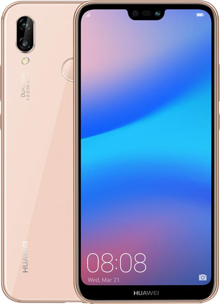 Huawei P20 Lite, Dual SIM, růžový