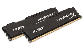 HyperX FURY 16GB (2x8GB) DDR3, černé