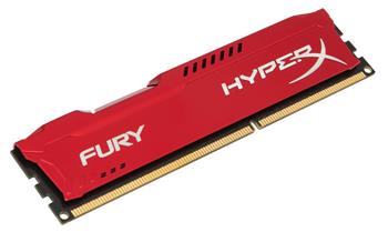 HyperX FURY 8GB (1x8GB) DDR3, červené