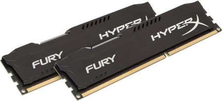 HyperX FURY 8GB (2x4GB) DDR3, černé