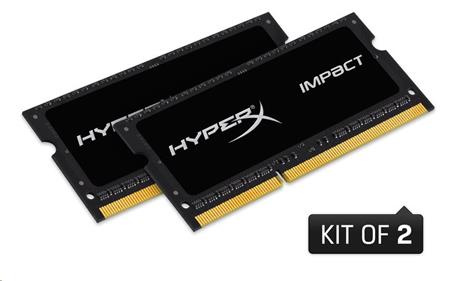 HyperX Impact - 16GB (2x8GB) DDR3L, 1866, CL11, SODIMM