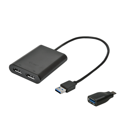 i-Tec USB 3.0 A/C 4K Dual DP Adapter