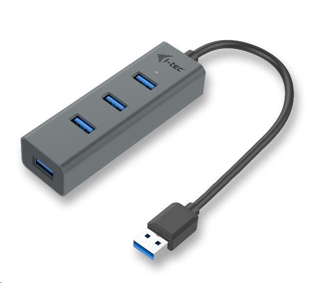 i-Tec USB 3.0 Metal 4-portový HUB