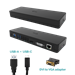 i-Tec USB 3.0 / USB-C Dual Display Docking Station HDMI DVI + VGA