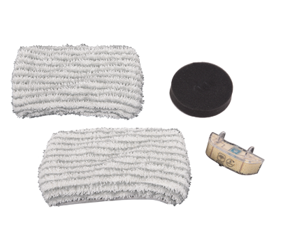 ROWENTA Full kit Clean&Steam: 2 microfiber mops + 1 cartridge filter + 1 foam; ZR005801
