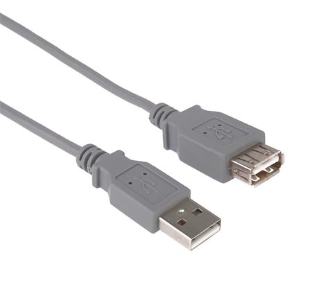 PremiumCord USB 2.0 kabel prodlužovací, A-A, 0,5m; kupaa05