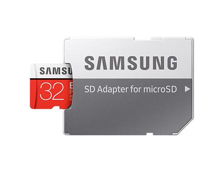 Samsung Micro SDHC EVO Plus 32GB UHS-I + SD adaptér; MB-MC32GA/EU