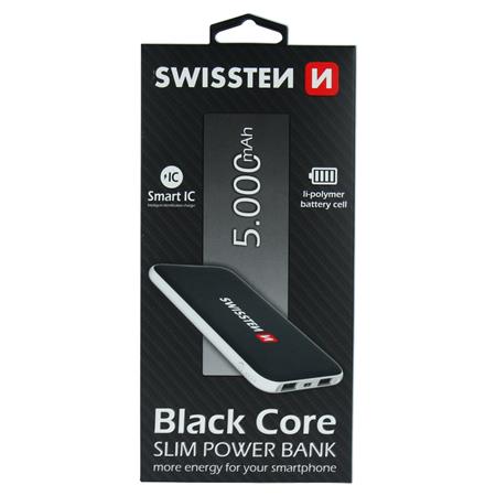 Swissten Black Core, 5000 mAh; 22013922