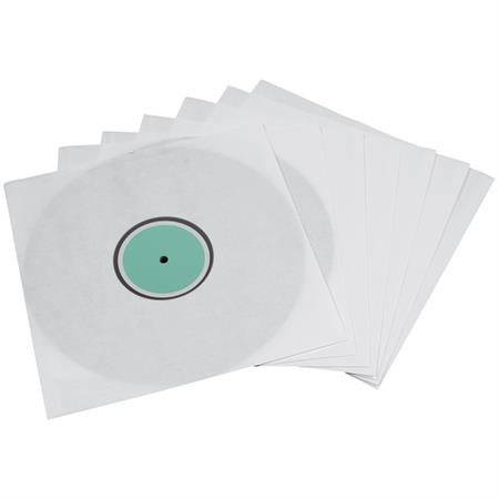 Hama vnitřní ochranné obaly na gramofonové desky (vinyl/LP), bílé, 10 ks; 181431