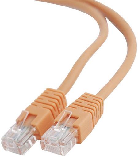 Patch kabel CABLEXPERT c5e UTP 0 5m ORANGE; PP12-0.5M/O