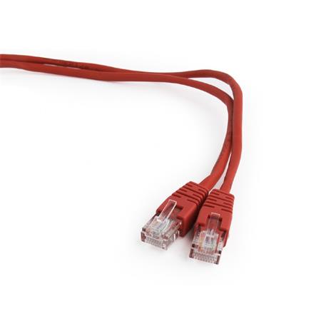 Patch kabel CABLEXPERT c5e UTP 5m RED; PP12-5M/R