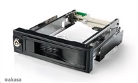 AKASA HDD box Lokstor M52, 1x 3.5" SATA HDD do 5.25" interní pozice, černá; AK-IEN-05