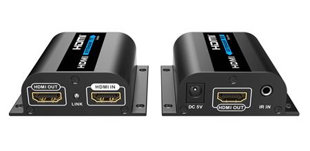 PremiumCord HDMI extender na 50m přes jeden kabel Cat6/6a/7, lokální HDMI výstup; khext60-2