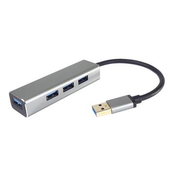PremiumCord USB 3.0 Superspeed HUB 4-portový; ku3hub4e