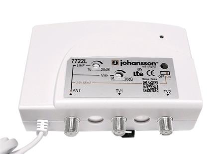 Johansson 7722L domovní zesilovač s LTE a regulací