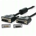 Kabel C-TECH prodlužovací DVI-DVI, M/F, 1,8m DVI-D, dual link