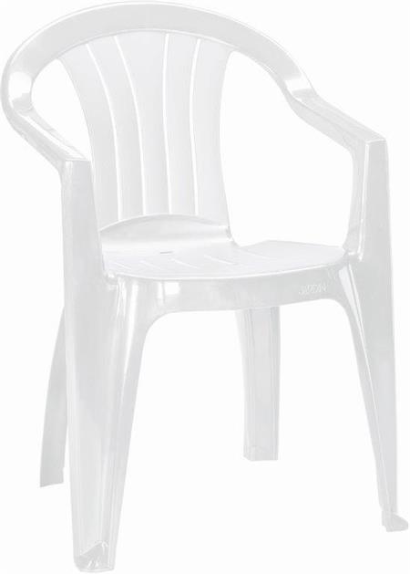 Keter Plastová židle Sicilia Bílá