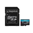 Kingston Canvas GO! Plus microSD 128 GB + SD adaptér