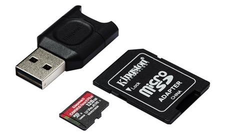 Kingston Canvas React Plus microSD 128 GB